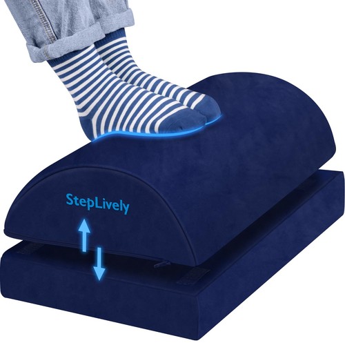 Foot rest for - for, at